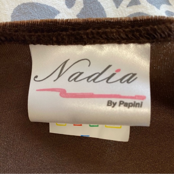 NADIA BROWN & BLUE BOHEMIAN DRESS - Picture 5 of 6